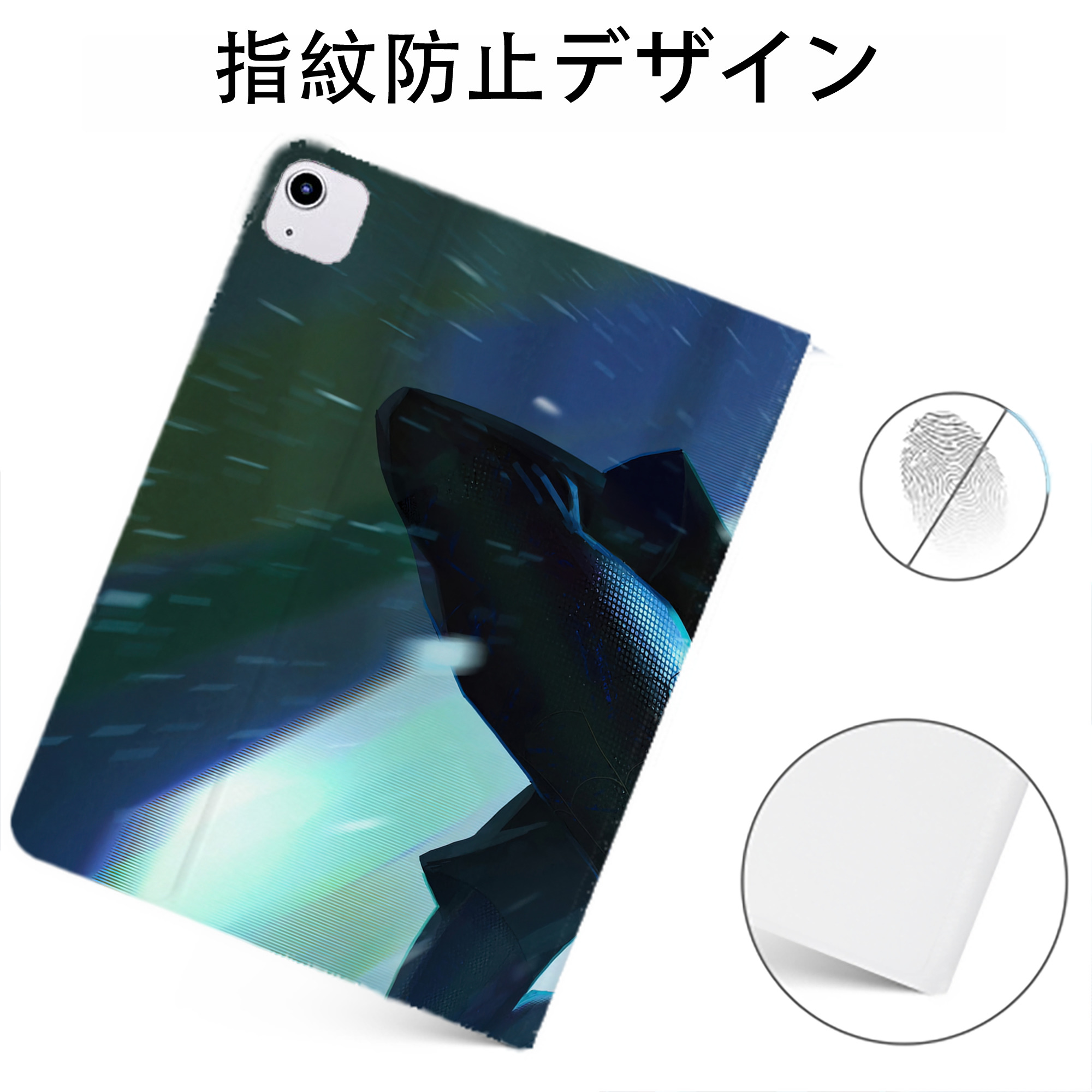 Spider Man スパイダーマン IPadケース ペンホルダー付き ブックスタイルデザイン